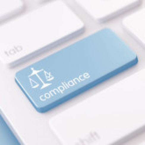 compliance on a keyboard touch