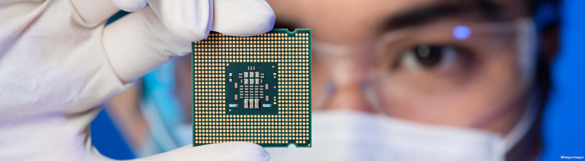 man with microchip